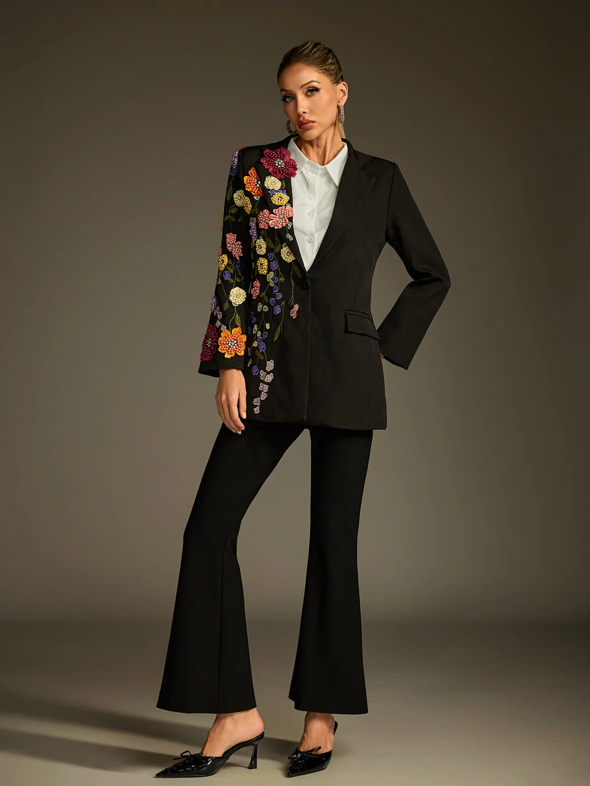 Flora Embellished Blazer