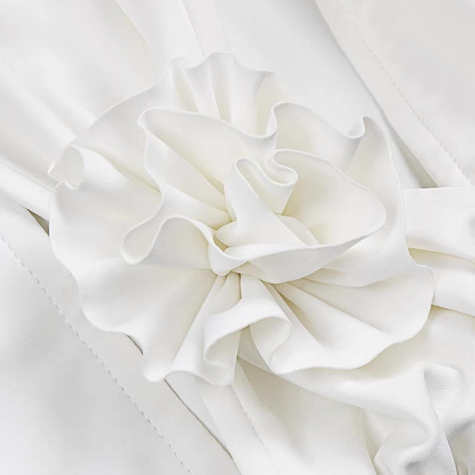 Fleur Cut-Out Midi Dress