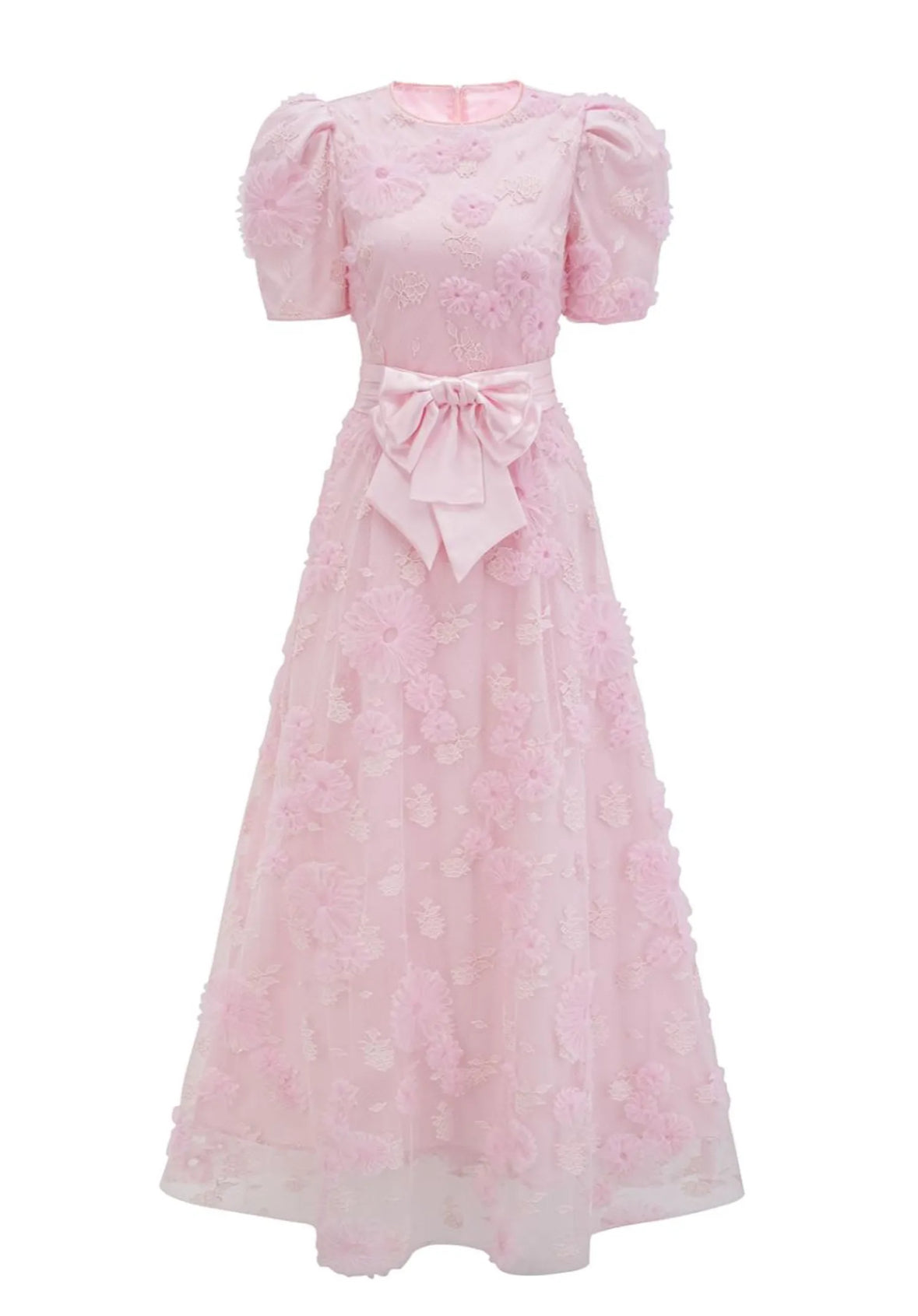 Rosalie Lace Bow Gown Pre-order