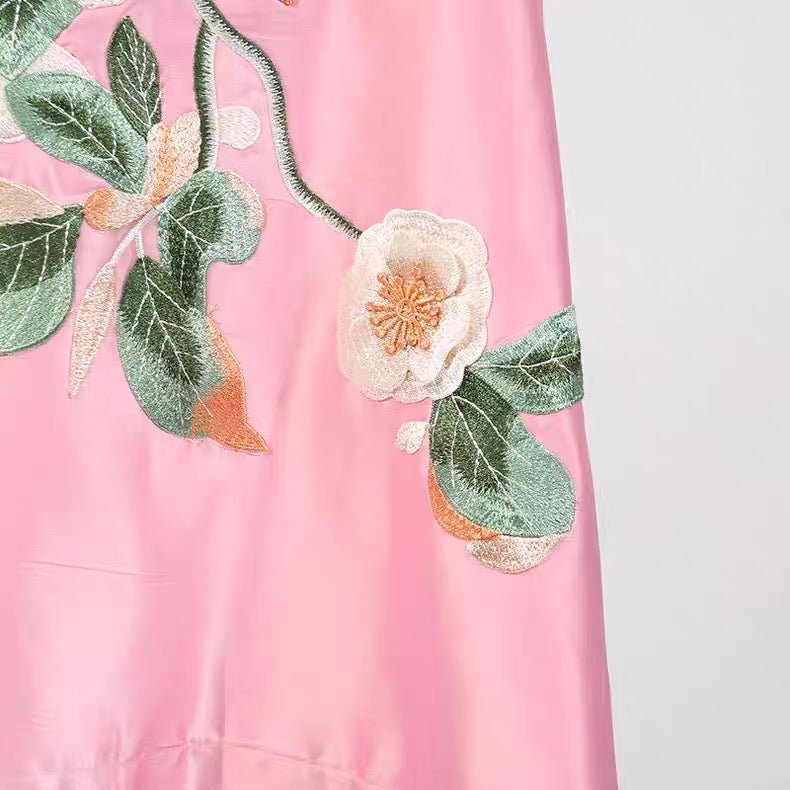 Soleil Blossom A-Line Mini Dress