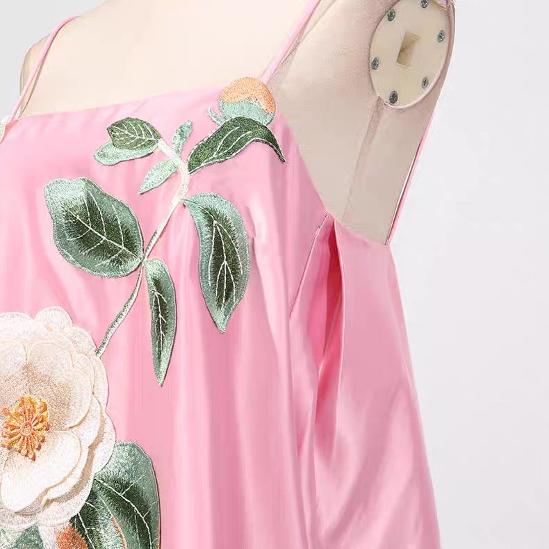 Soleil Blossom A-Line Mini Dress