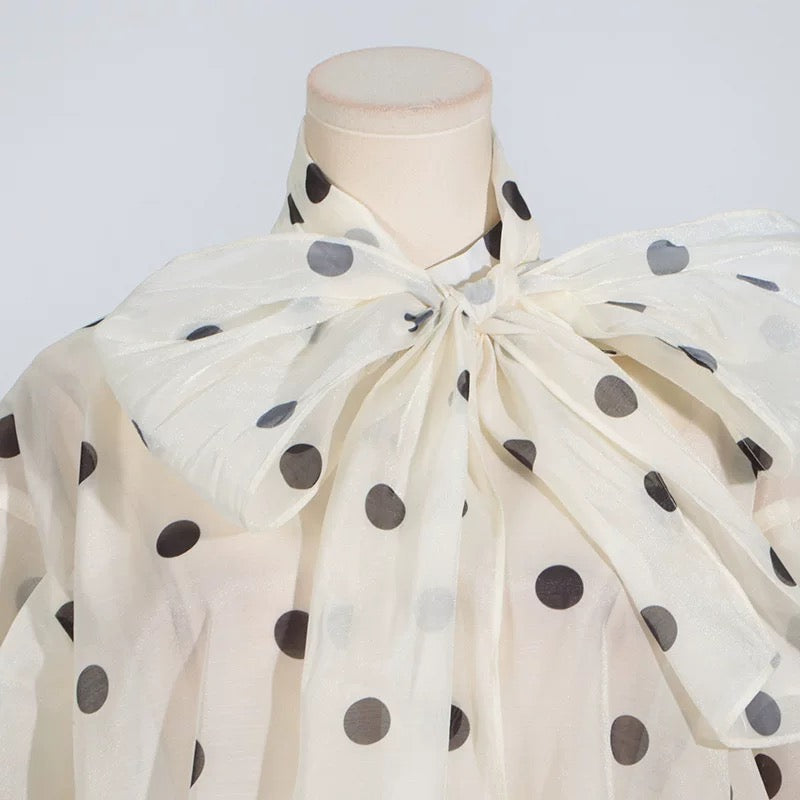 Colette Polka Dot Ruffle Set