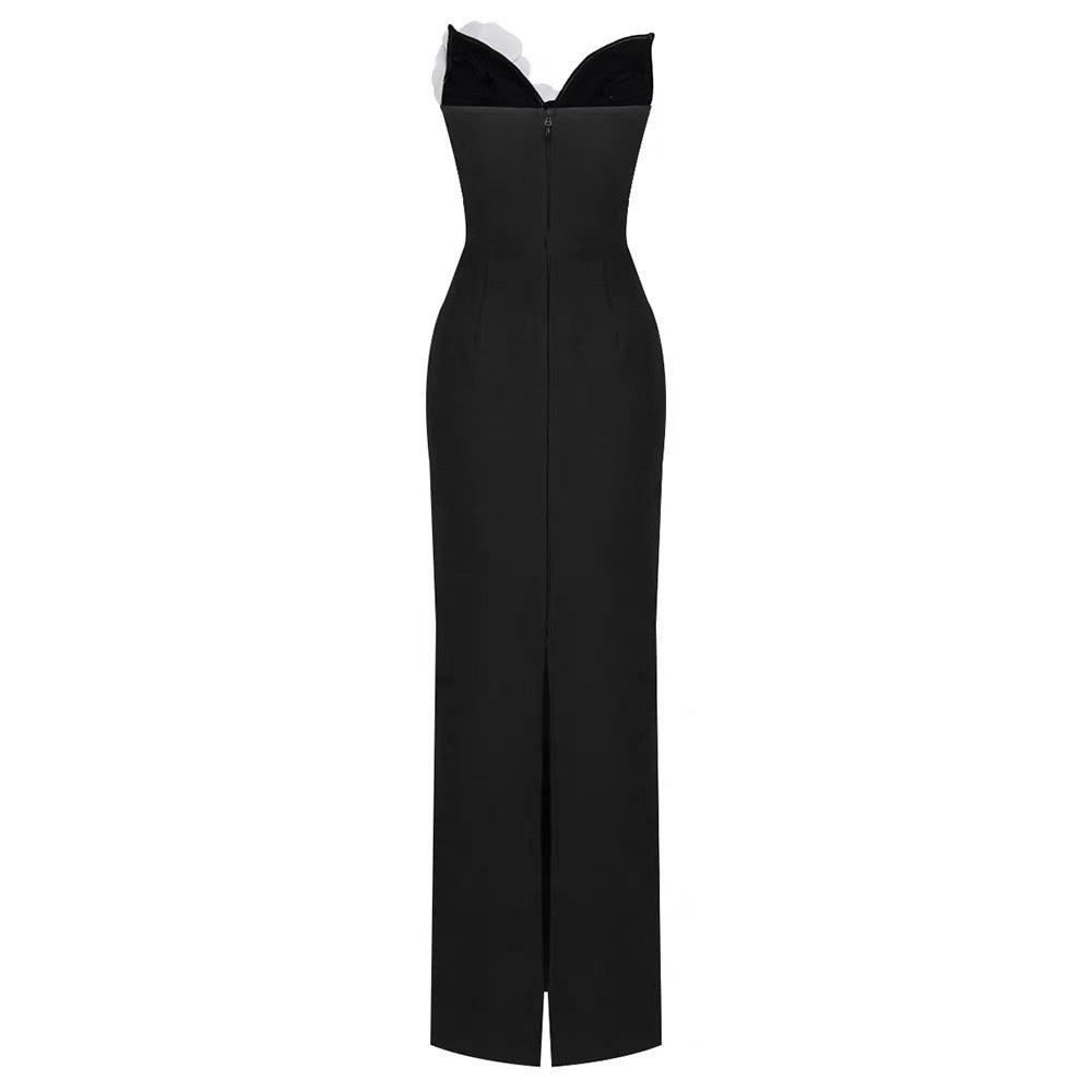 Maka flower maxi dress