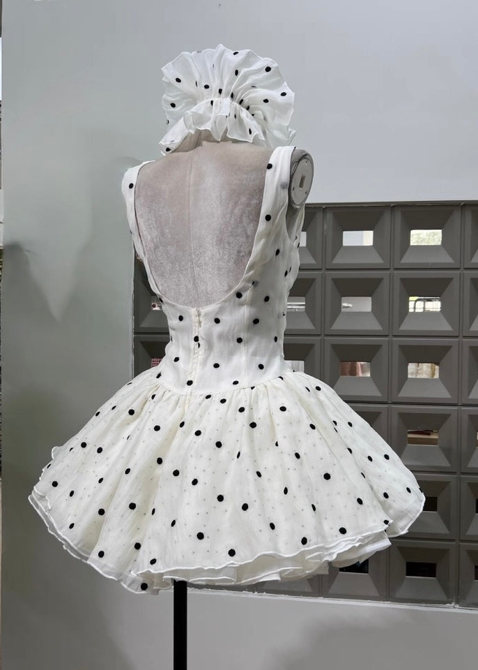 Colette Polka Dot Mini Dres