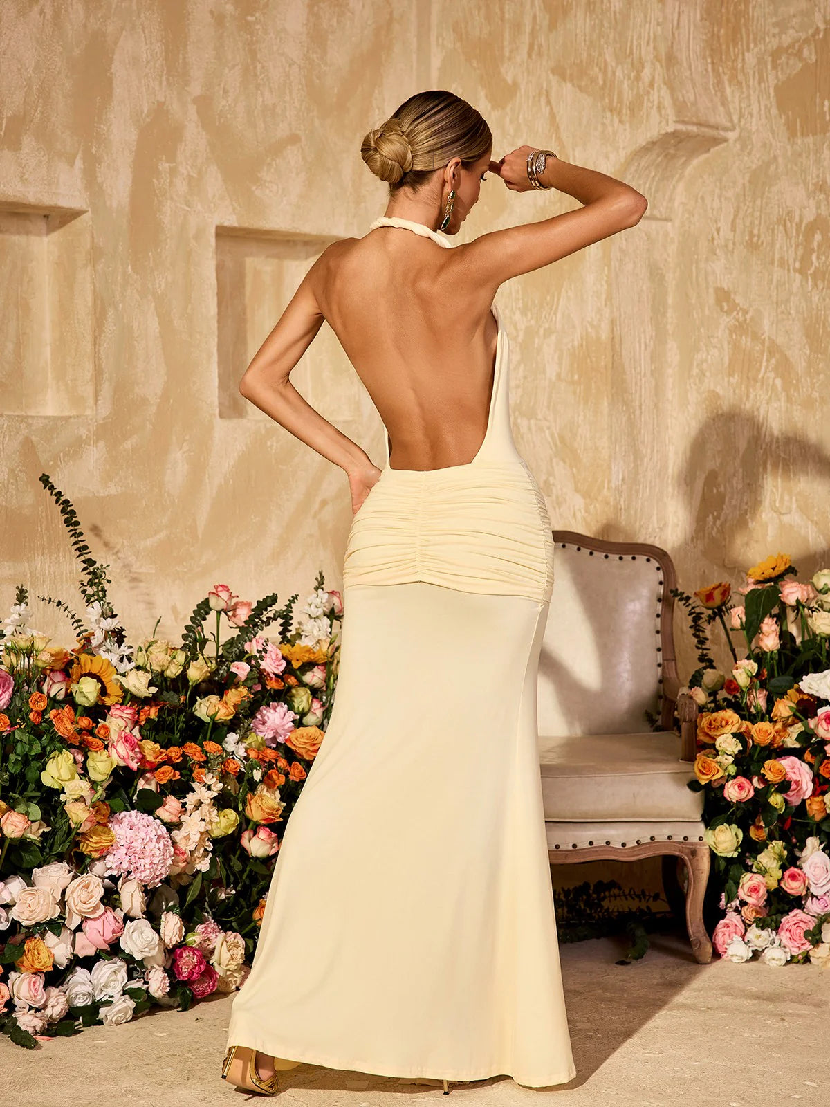 Soleil Cutout Maxi Dress