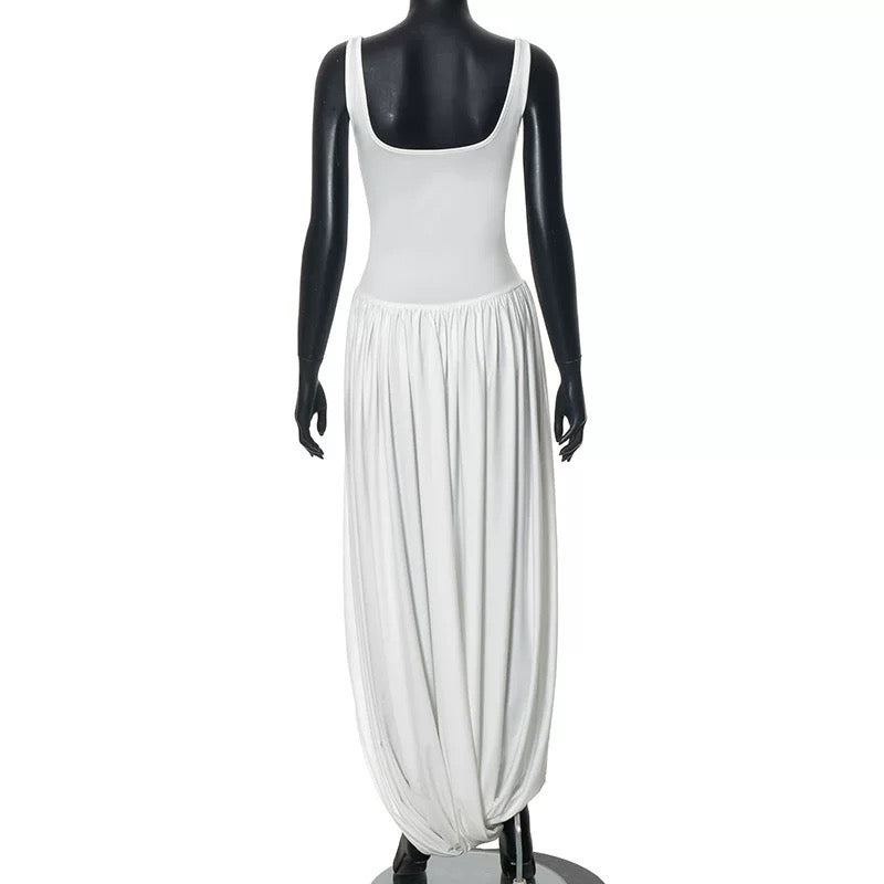 Naya Sculpt Drape Maxi Dress
