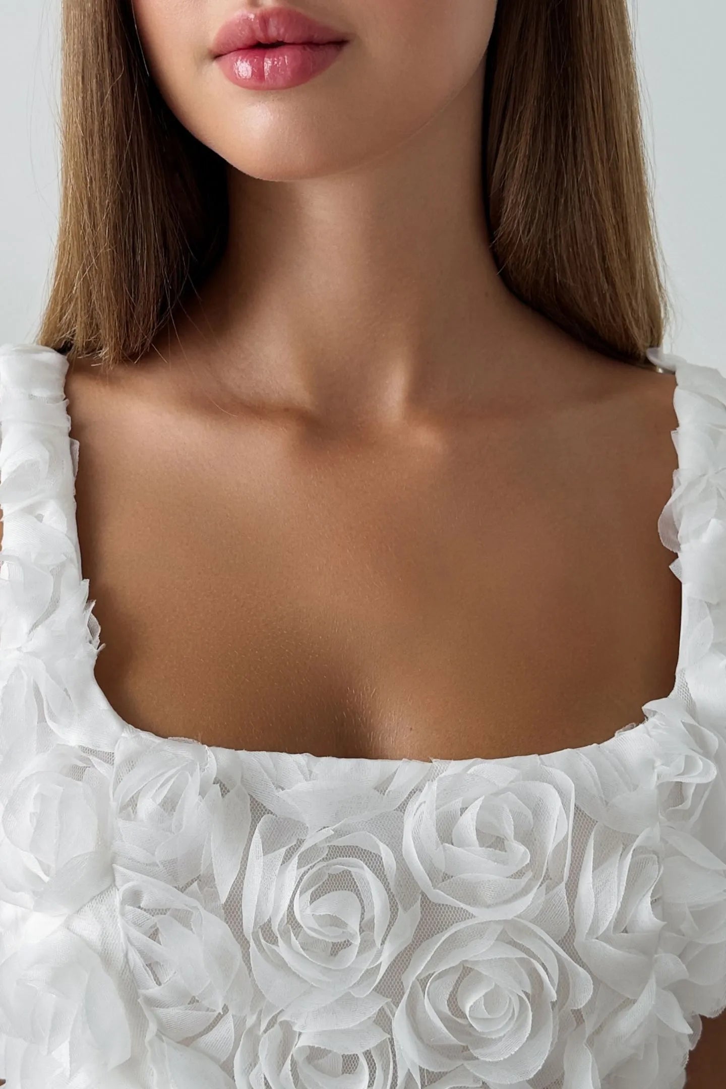 Bloom Rosette Mini Dress