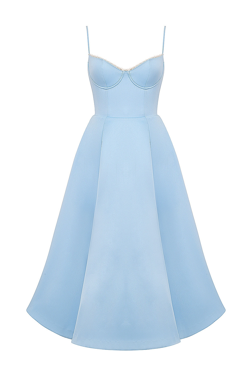 Mademoiselle midi dress- Blue