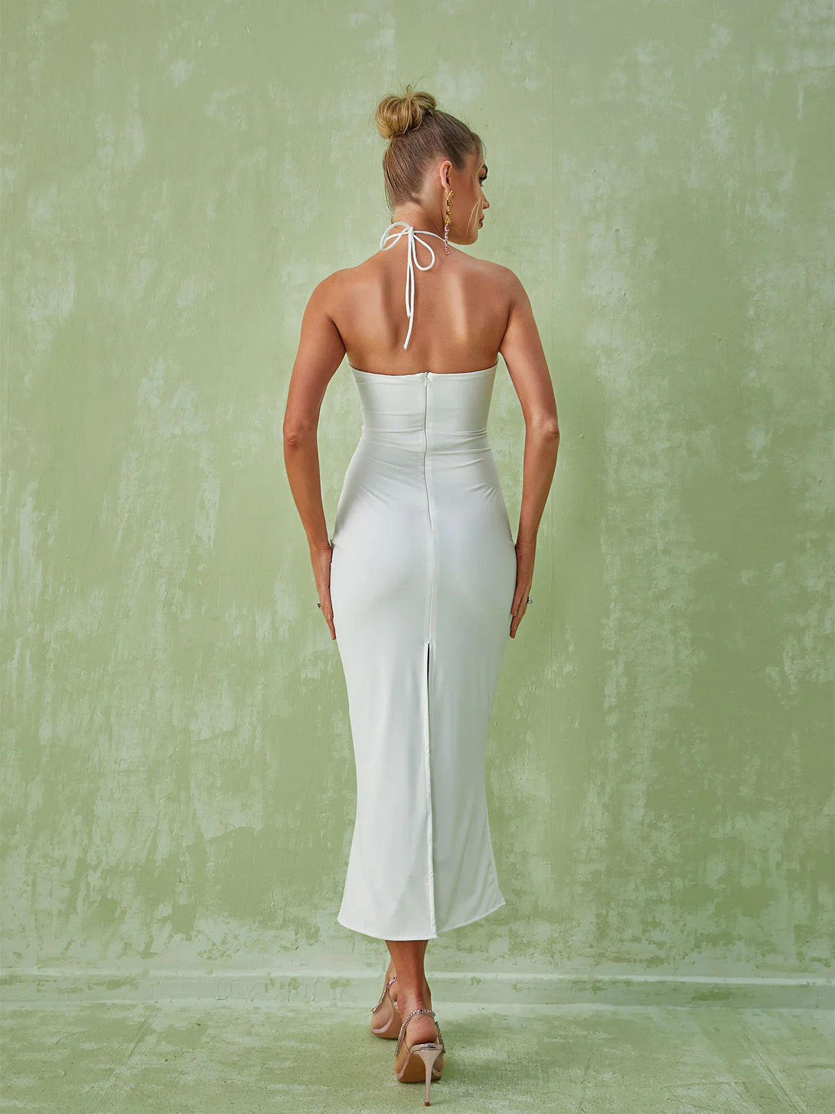 Fleur Cut-Out Midi Dress