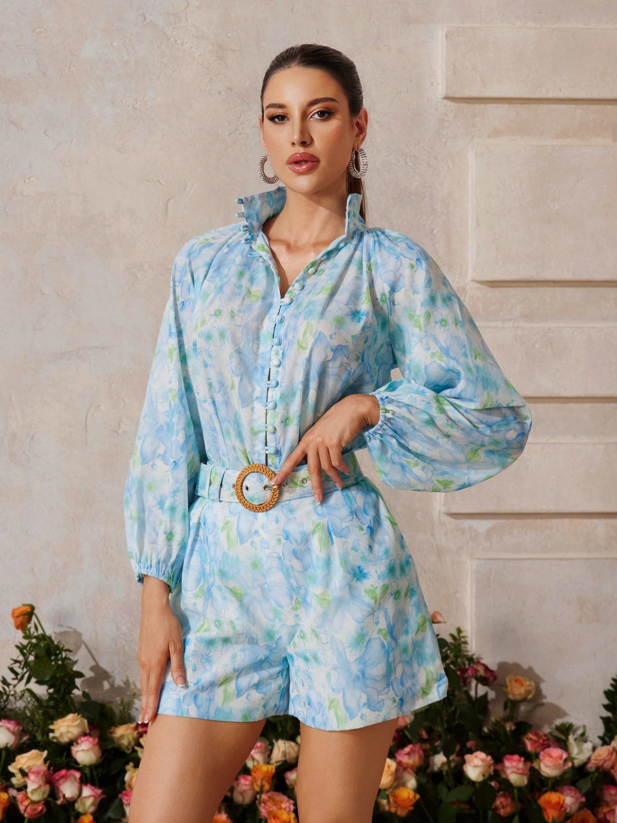 Azure Garden Co-ord Set