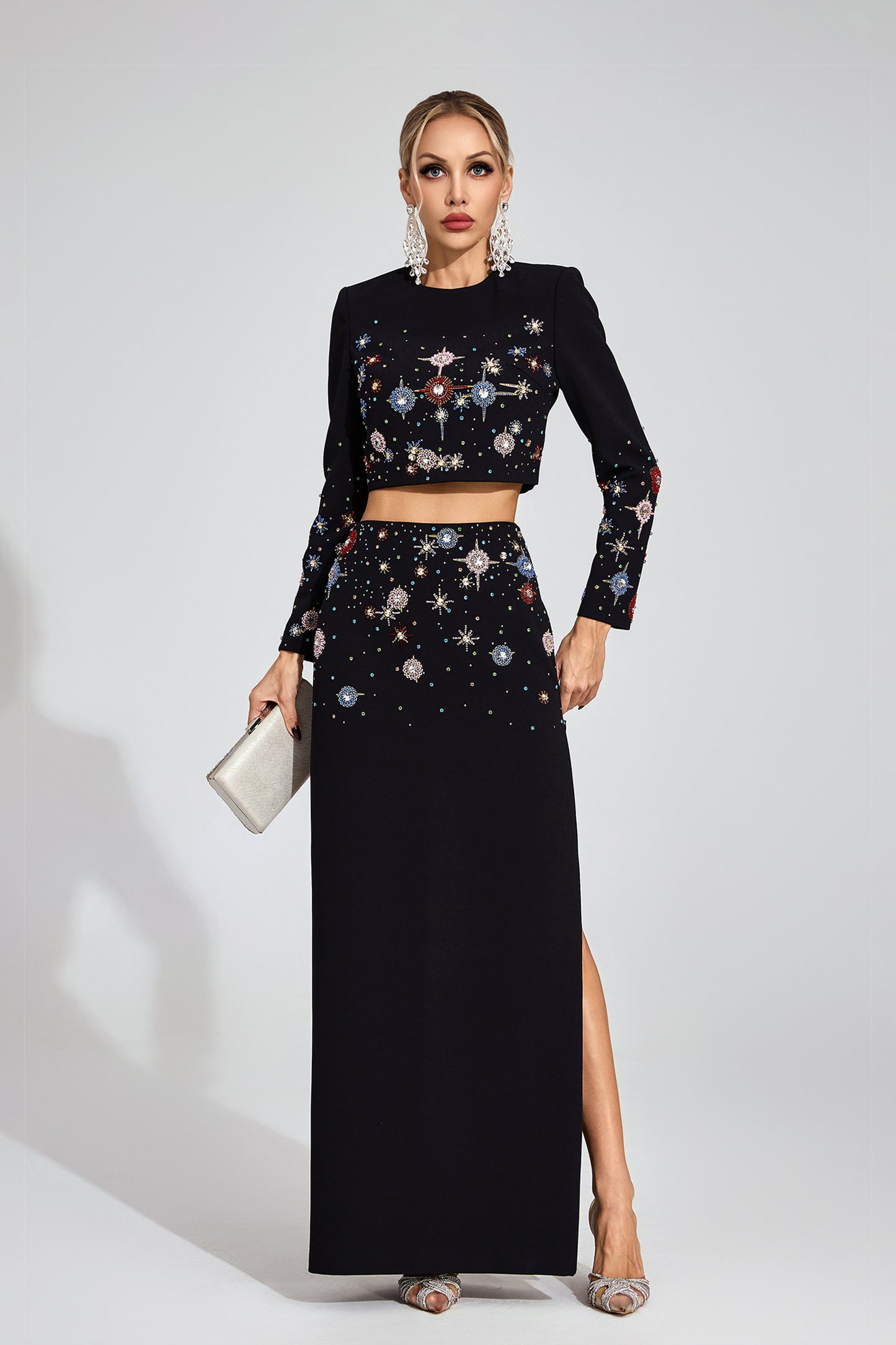 Stellar Luxe 2-Piece Gown