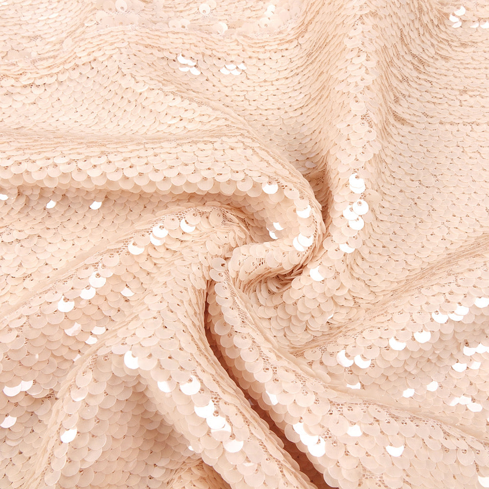 Sierra Rose Gold Sequin Set Gown