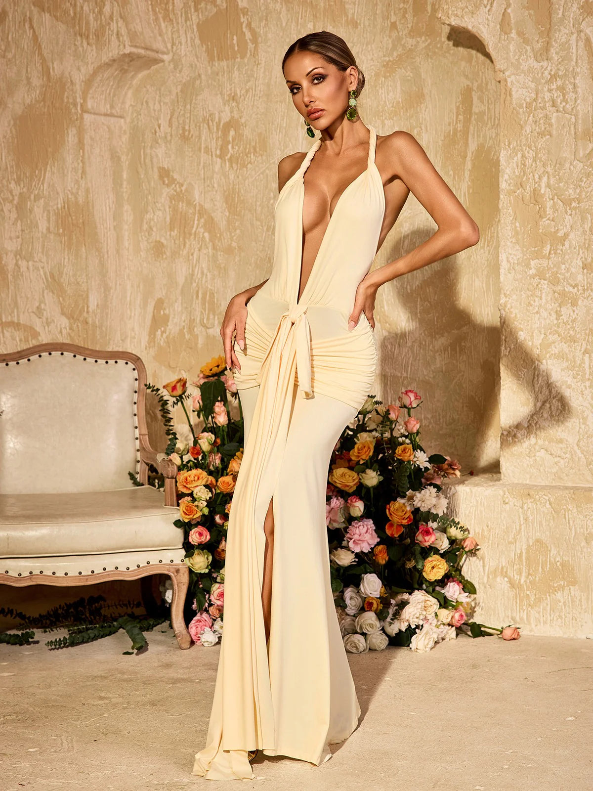 Soleil Cutout Maxi Dress