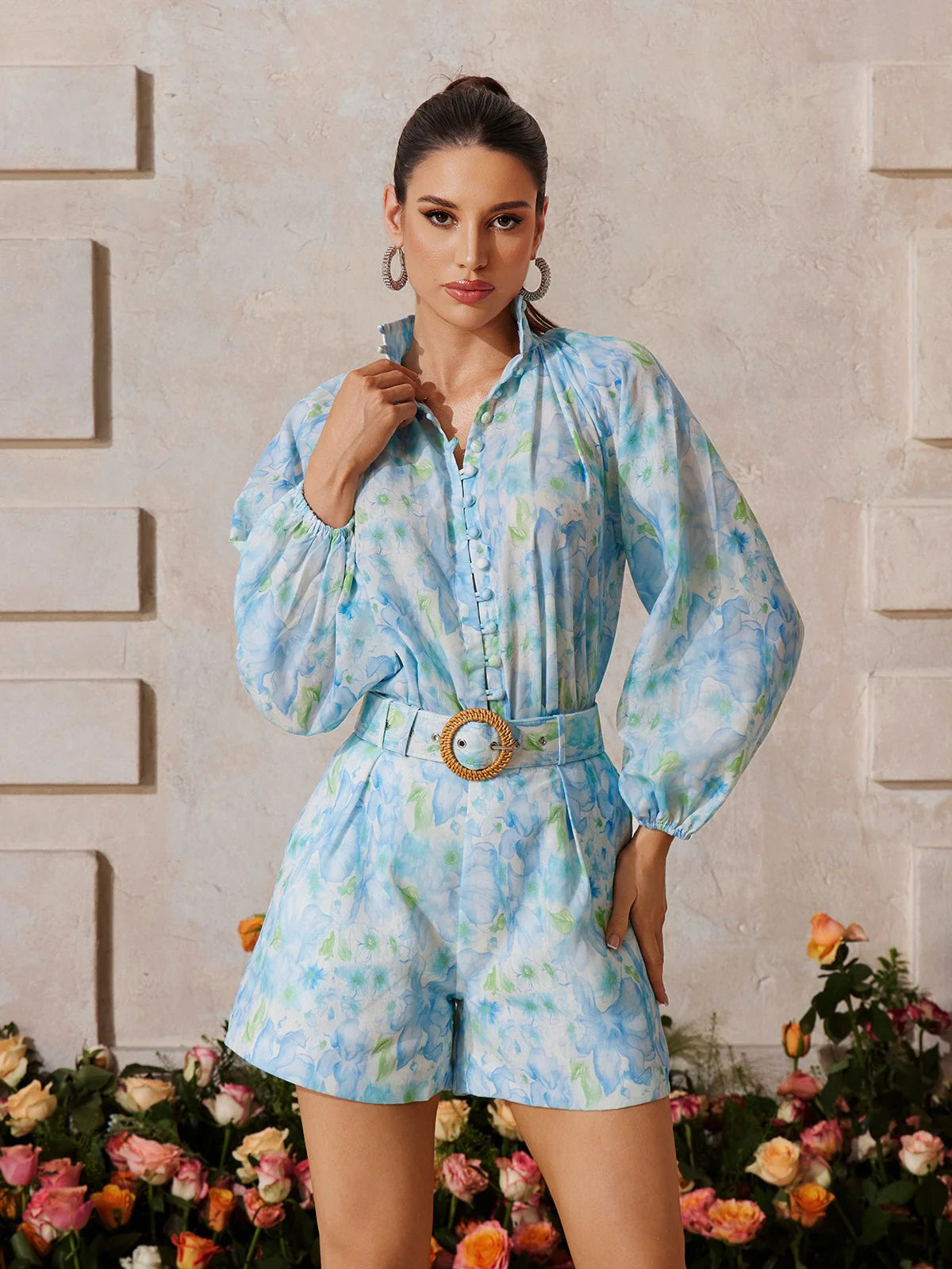 Azure Garden Co-ord Set