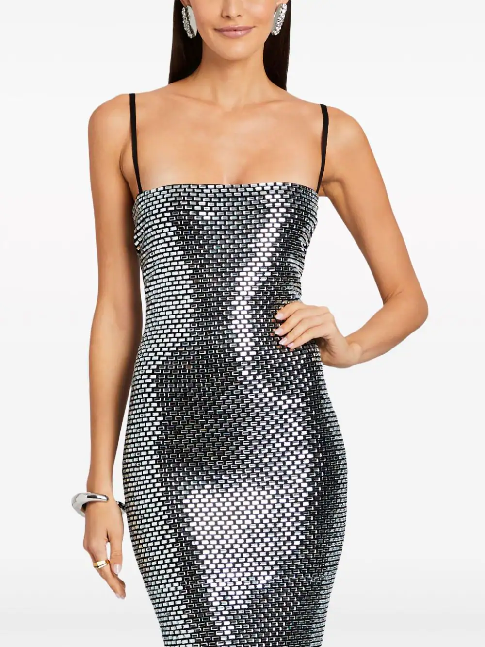 Mila Chainmail Midi Dress