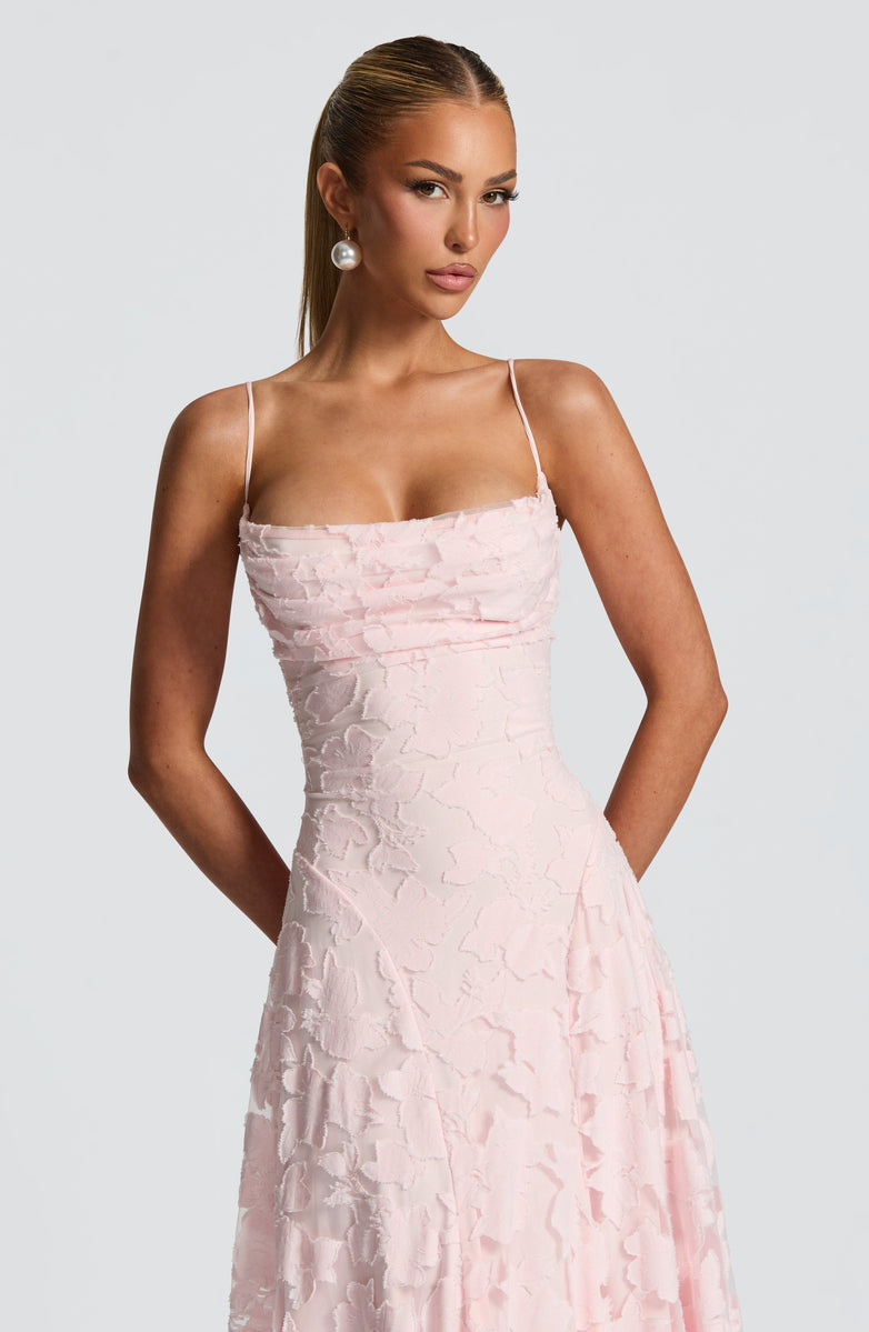Rosalie Lace Backless Maxi Dress