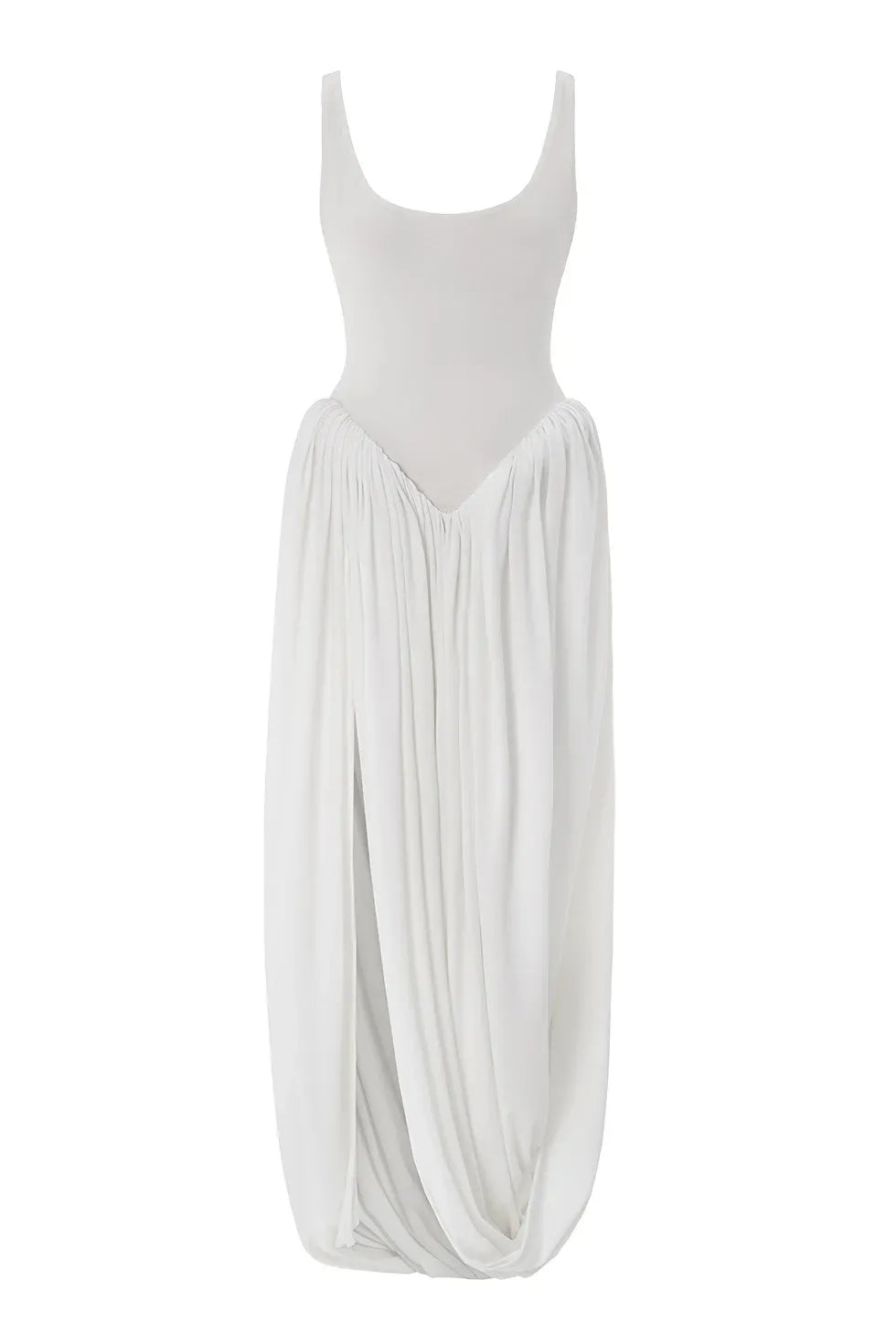 Naya Sculpt Drape Maxi Dress