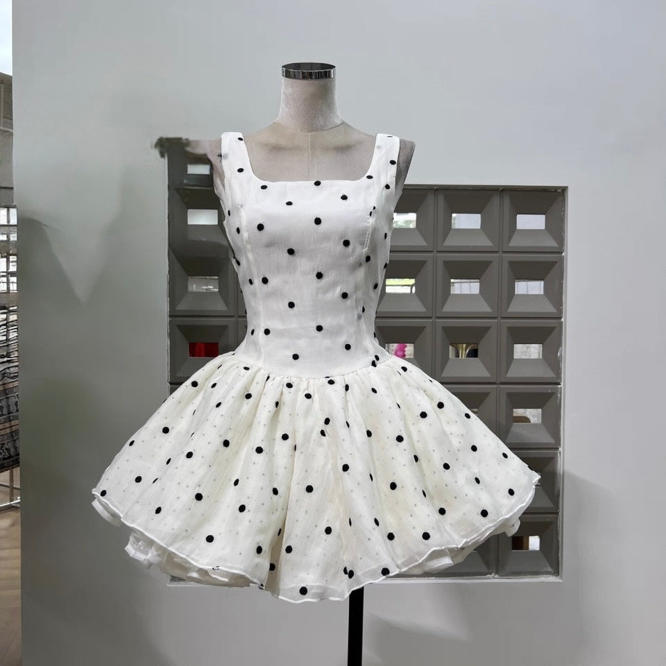 Colette Polka Dot Mini Dres