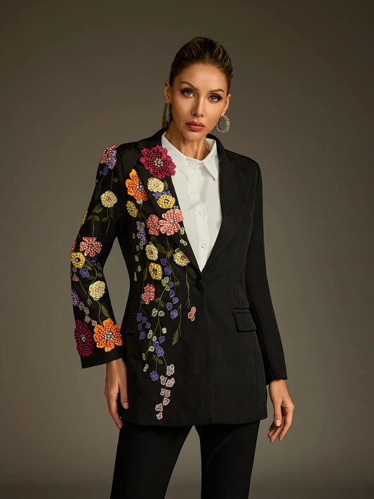 Flora Embellished Blazer