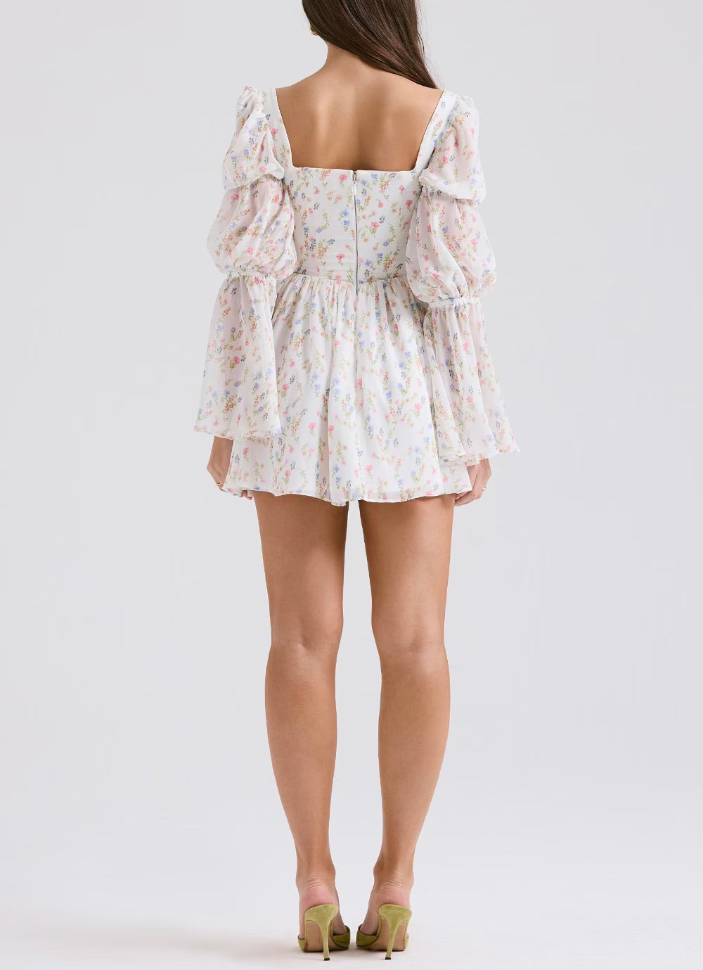 Sancia floral mini dress