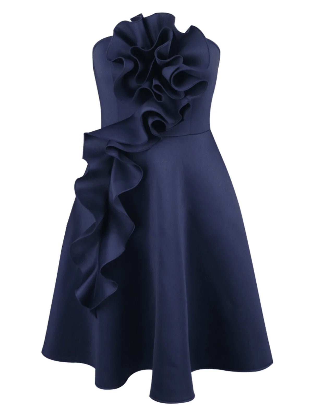 Evelyn flower midi dress