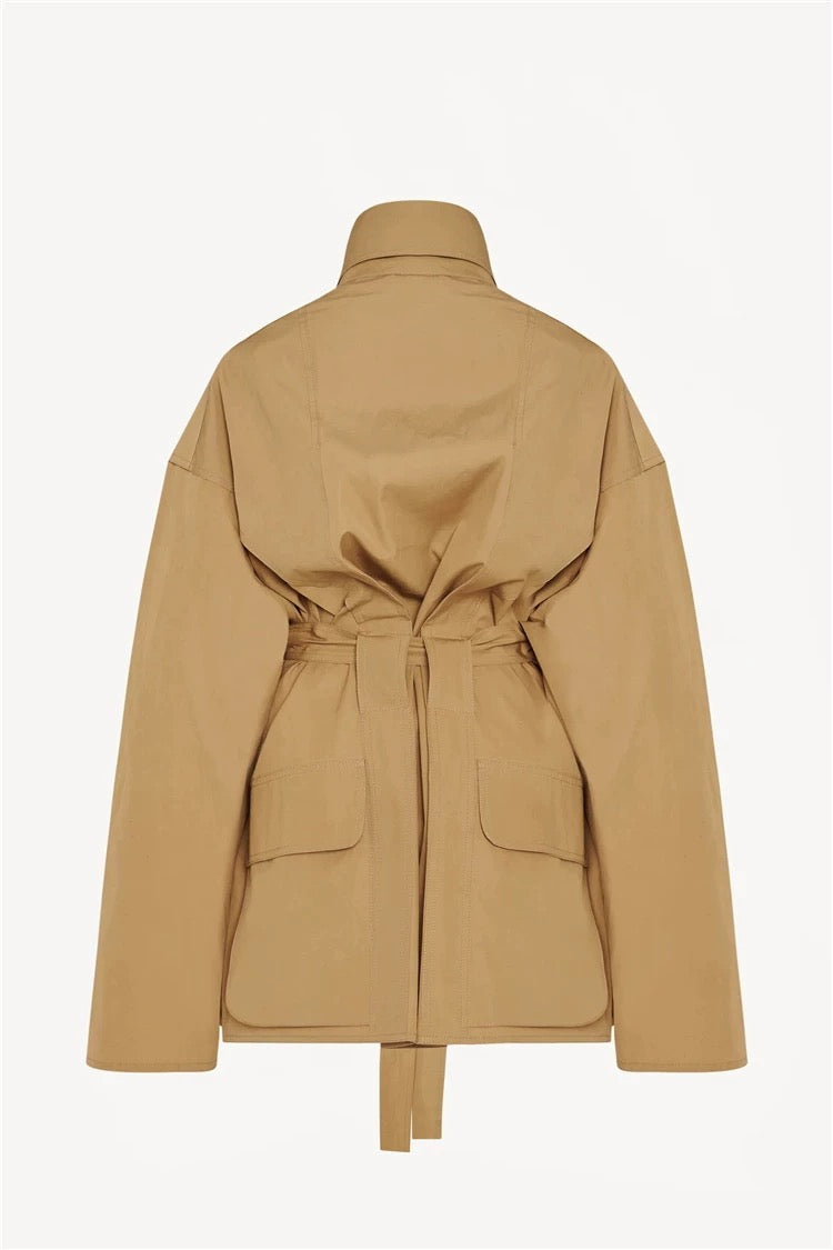 Sahara Belted Cotton Jacket