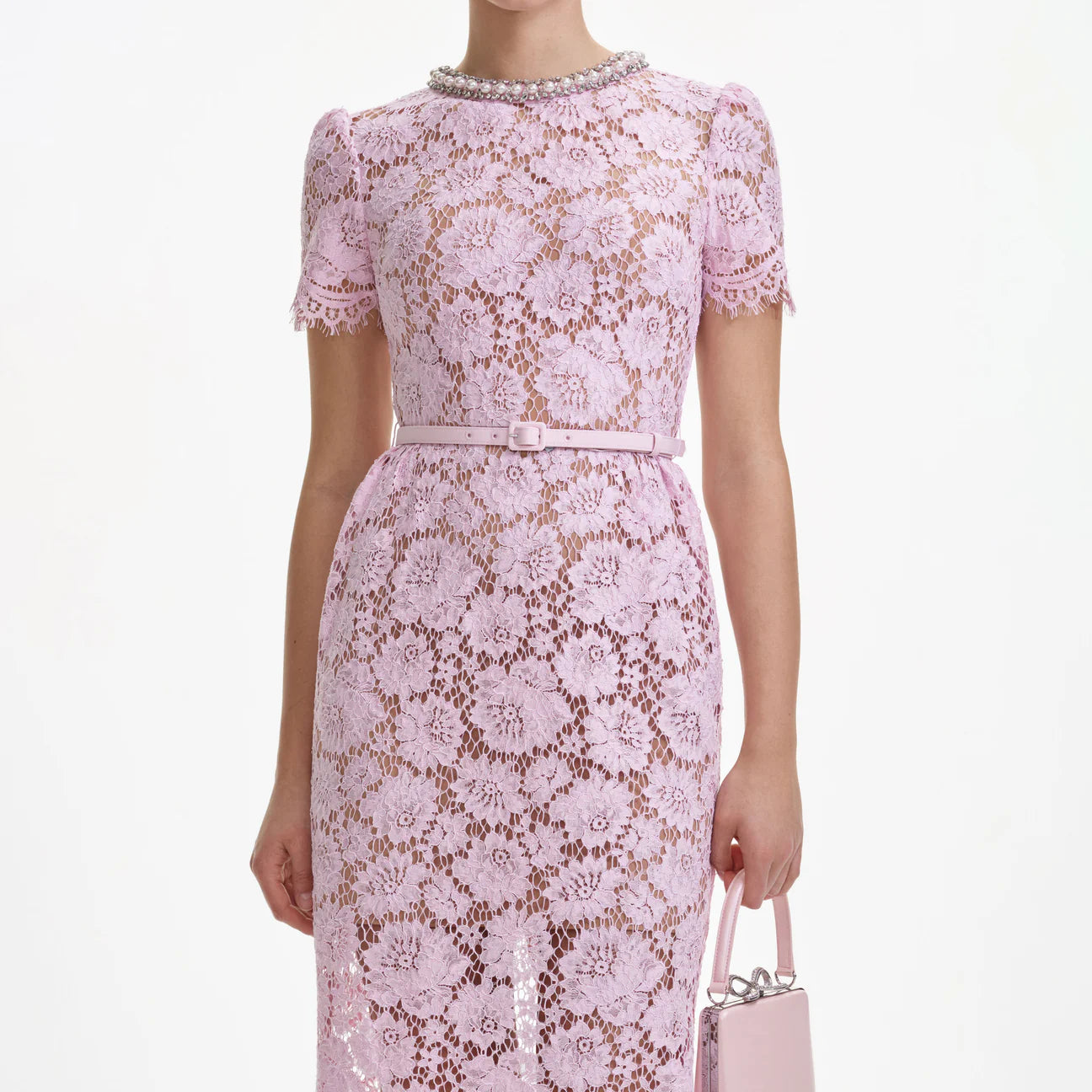 Rosalie Midi Lace Dress