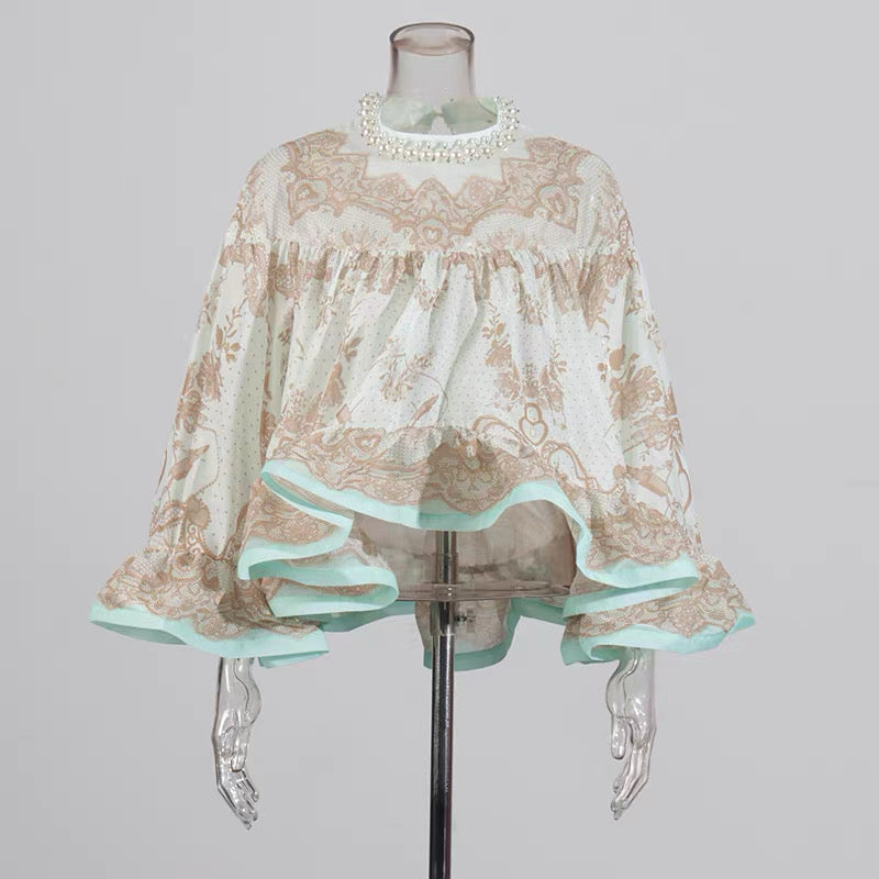 Maribelle Pearl-Trim Set