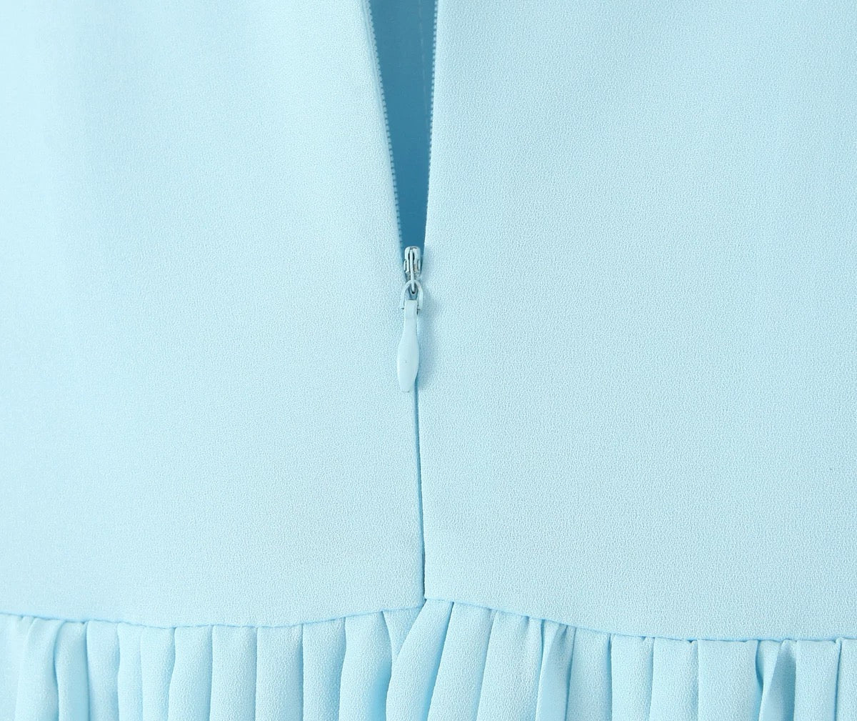 Céleste Pleated Bustier Gown