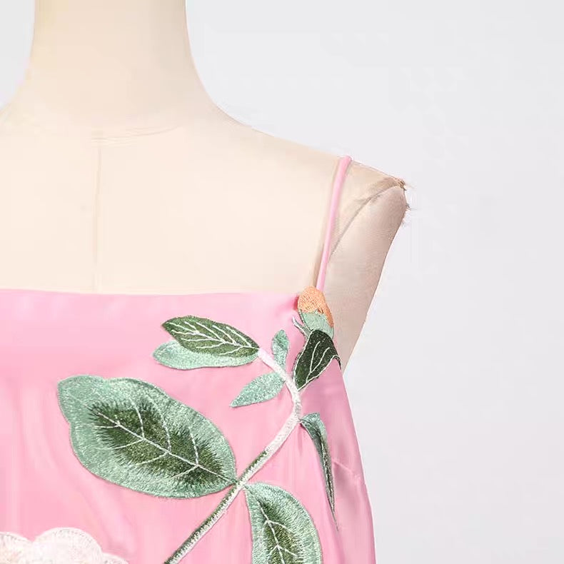 Soleil Blossom A-Line Mini Dress