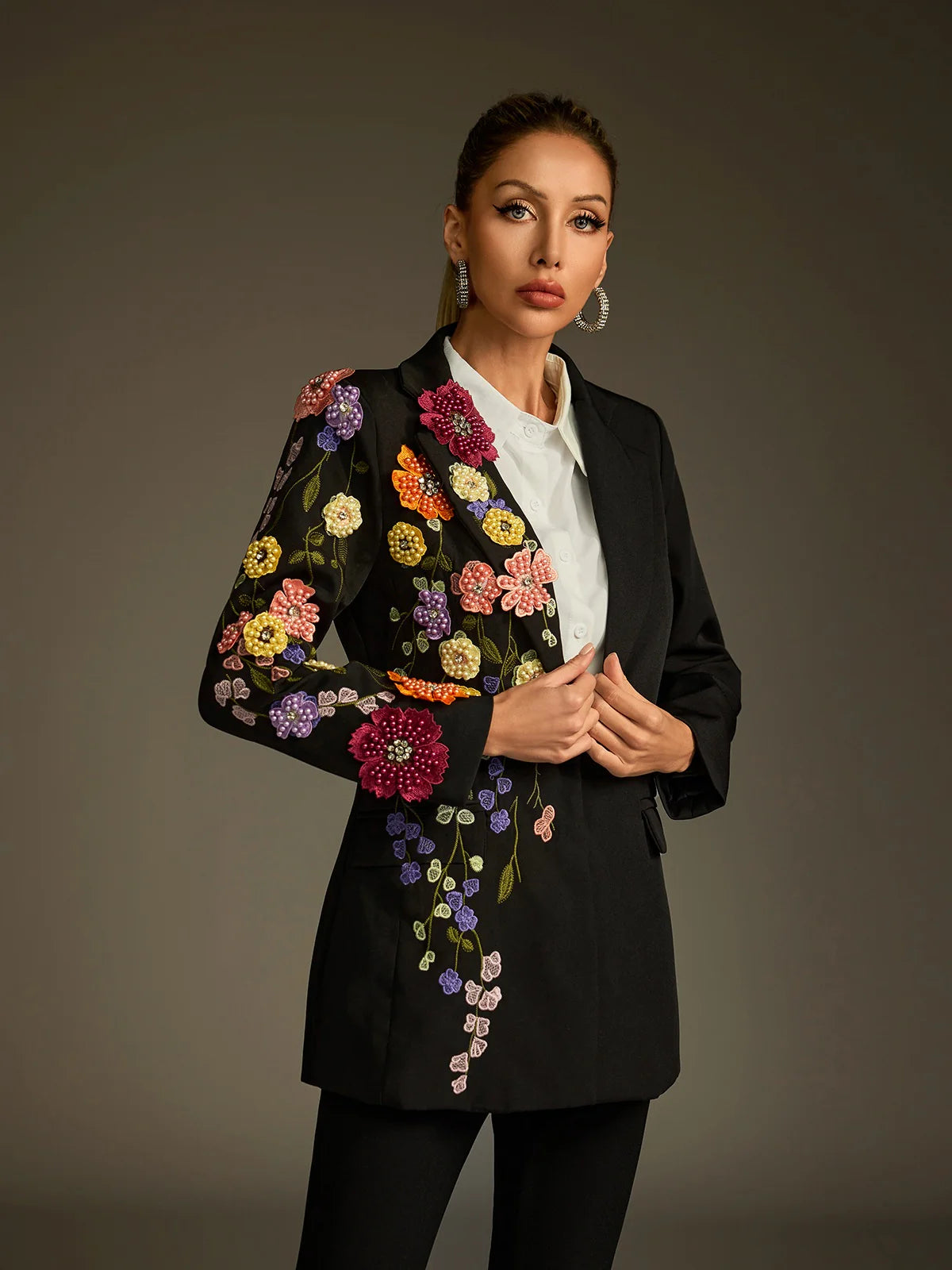 Flora Embellished Blazer