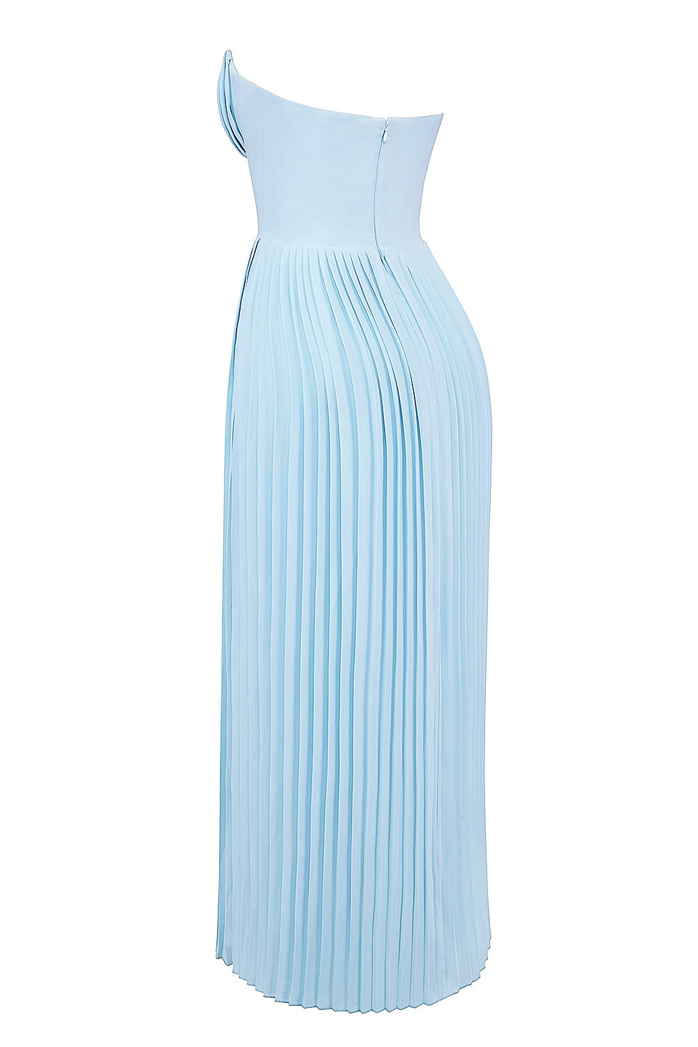 Céleste Pleated Bustier Gown