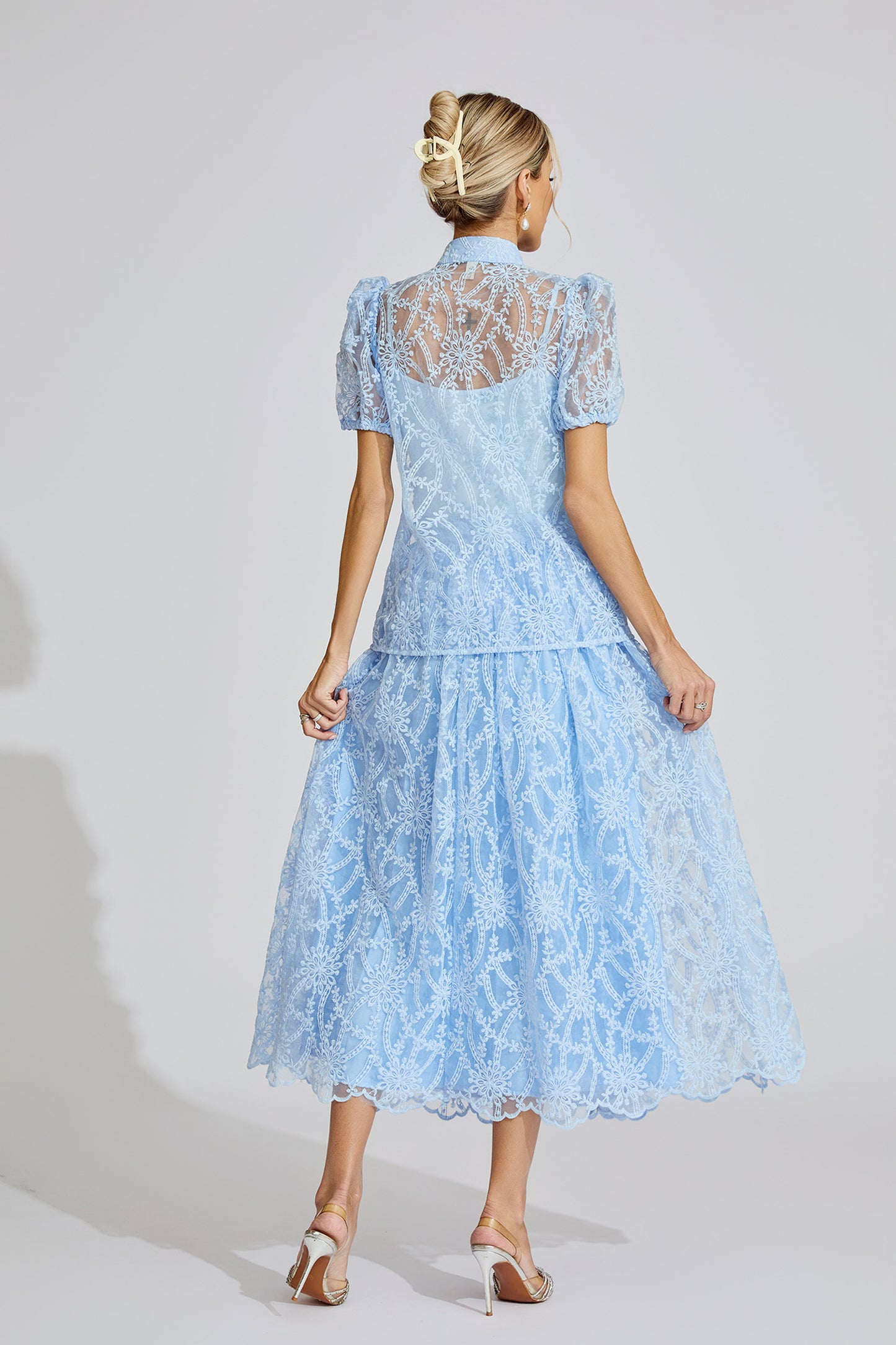 Celestine Lace Two-Piece Set