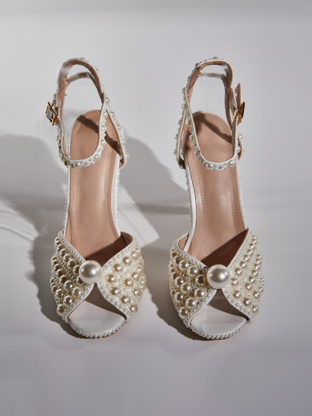 Pearl Luxe Heels