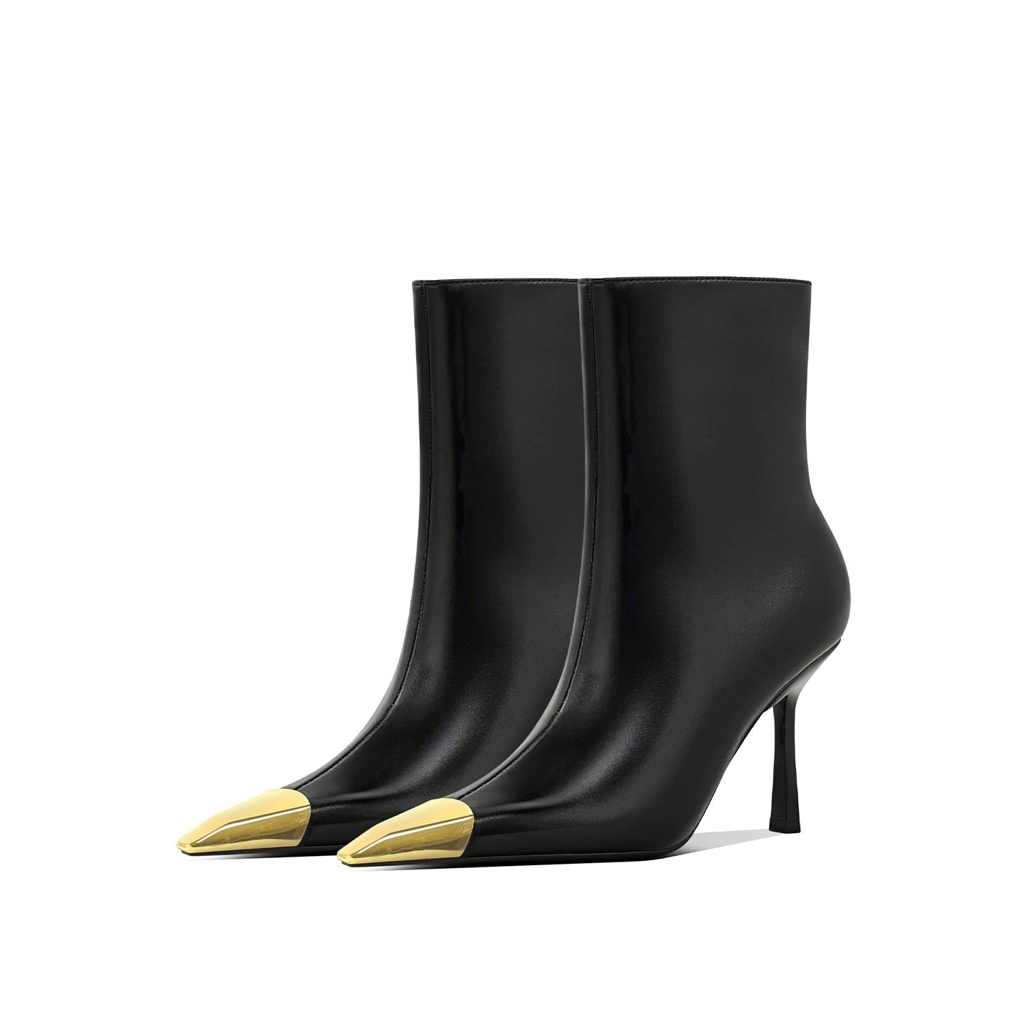 Cléa Metal-Toe Stiletto Boot