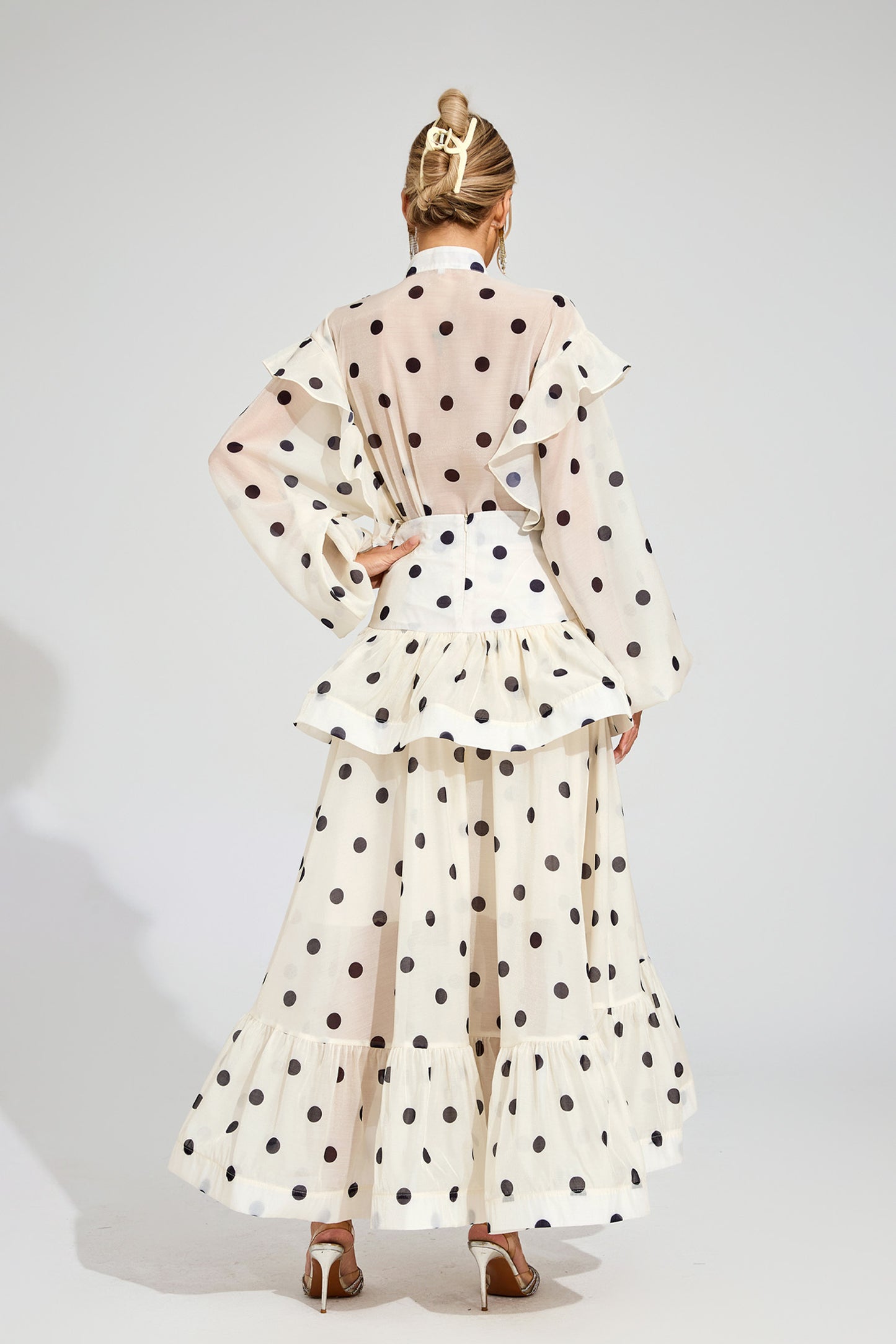 Colette Polka Dot Ruffle Set