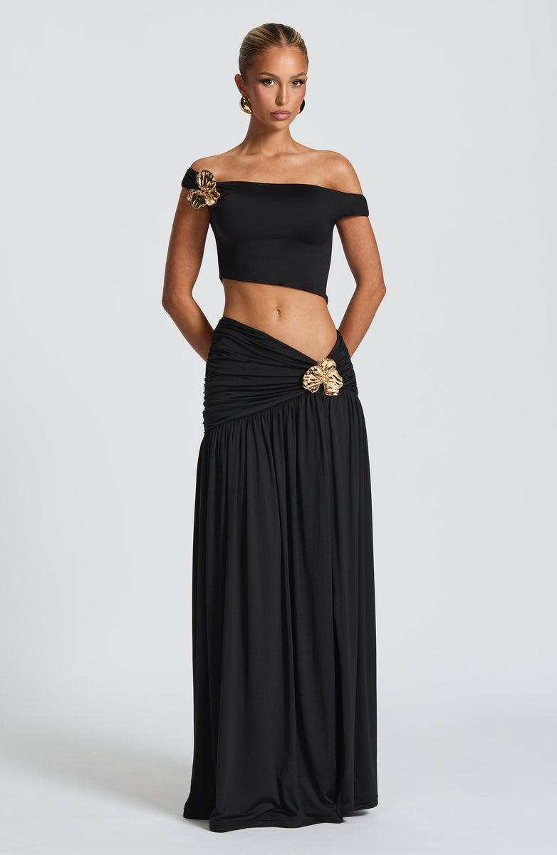 Riviera Asymmetrical Off Shoulder Set