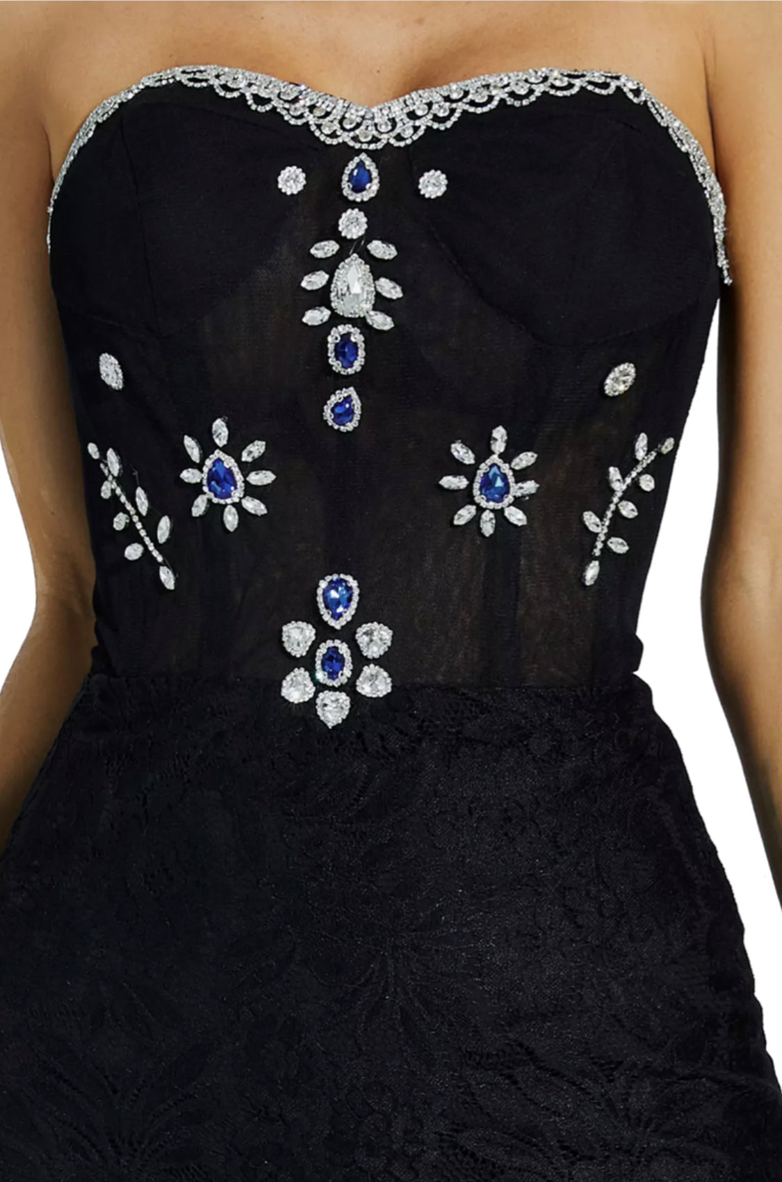 Teresa diamond maxi dress
