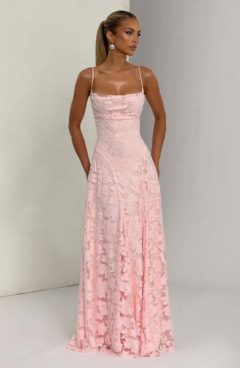 Rosalie Lace Backless Maxi Dress