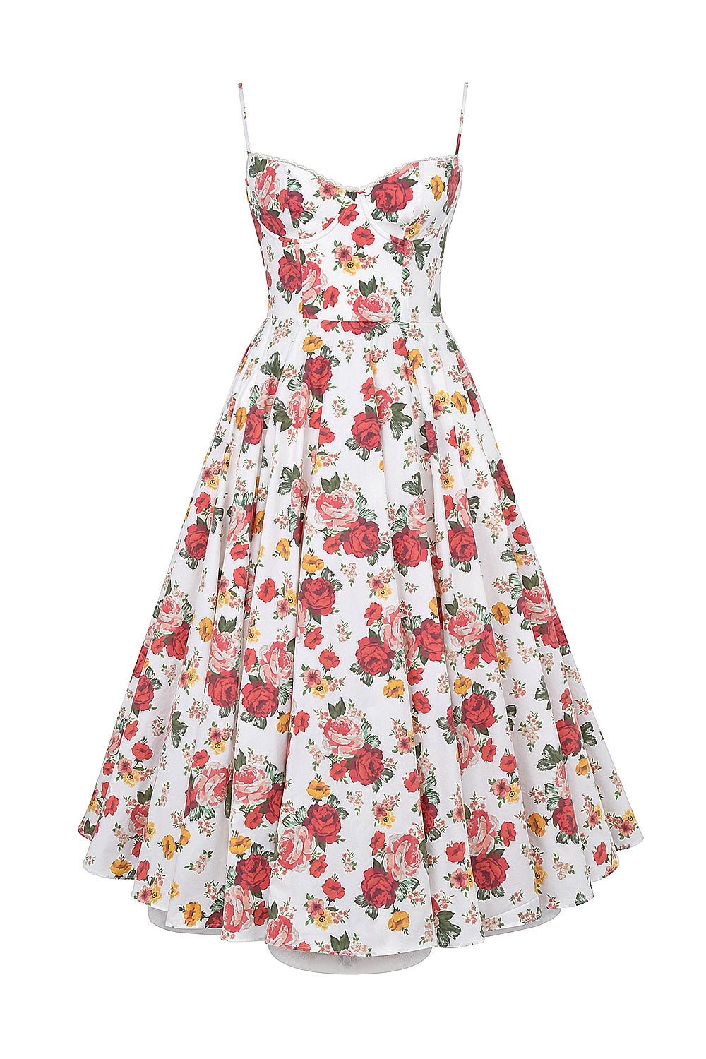 Mademoiselle midi dress- Floral