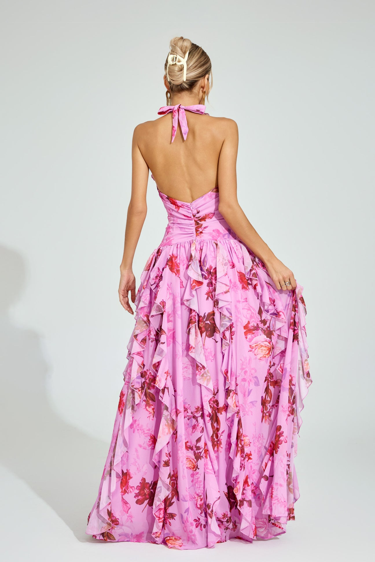 Riviera Bloom Maxi Dress