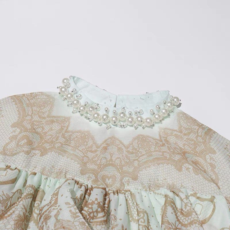Maribelle Pearl-Trim Set