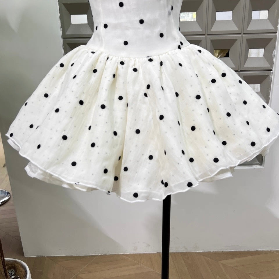 Colette Polka Dot Mini Dres