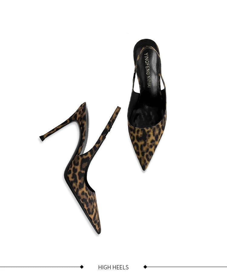 Fierce Muse Slingback Heels