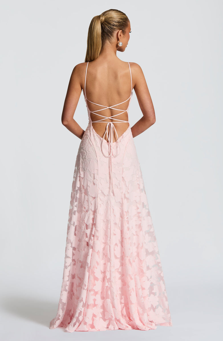 Rosalie Lace Backless Maxi Dress
