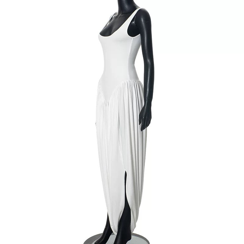 Naya Sculpt Drape Maxi Dress