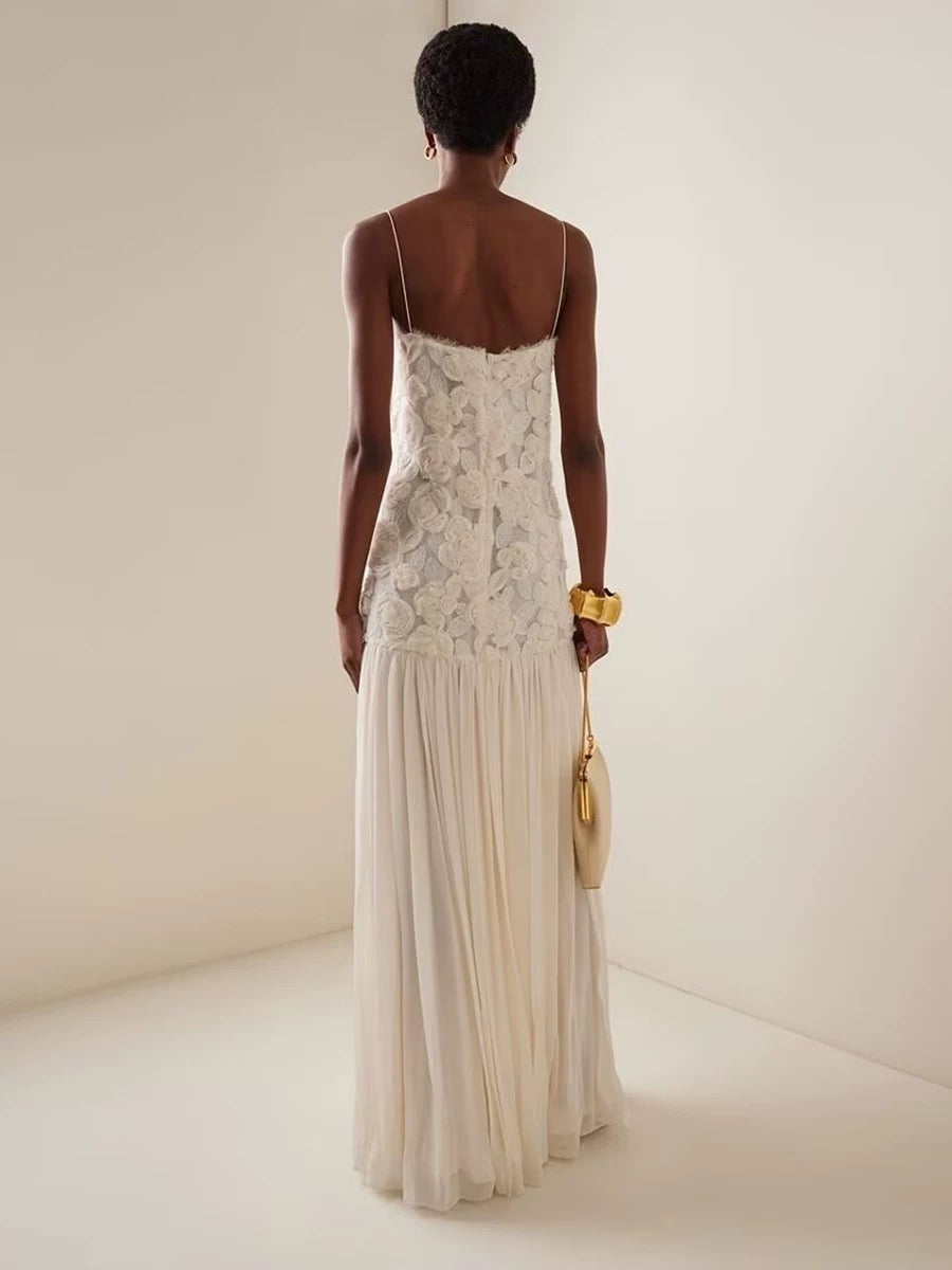 Rosabelle 3D Flower Gown