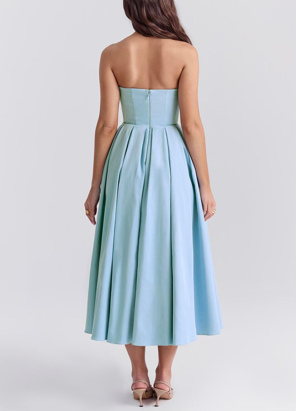 オードリー ミディ サンドレス