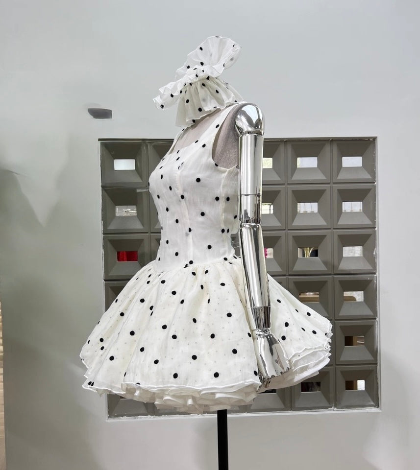 Colette Polka Dot Mini Dres