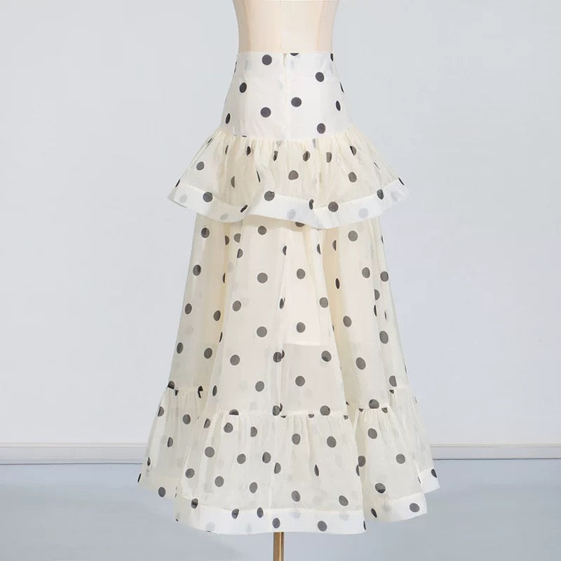 Colette Polka Dot Ruffle Set